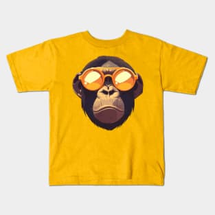 cool monkey Kids T-Shirt